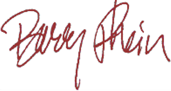 A red signature is written in the middle of a white background.